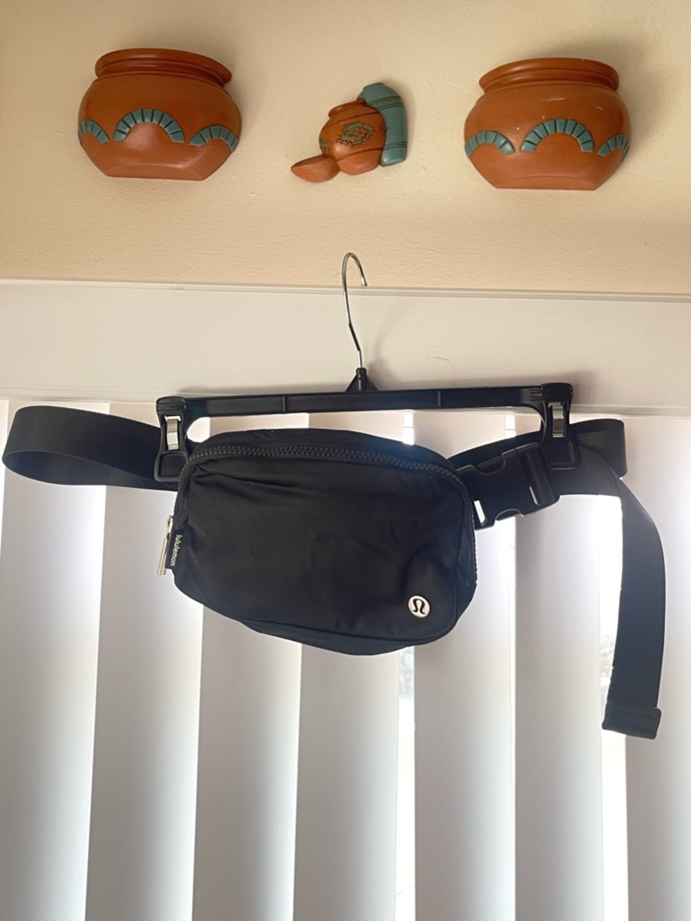 lululemon athletica Black Crossbody/Fanny Pack